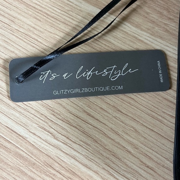 Black Fringe Tassel Crossbody Bag - Glitzy Girlz - Picture 5 of 8